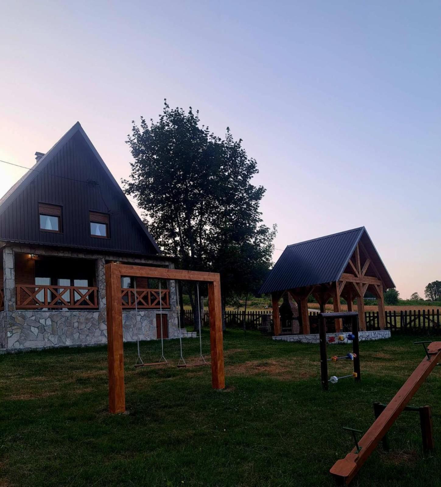 Vila Durmitor Nest Krstajic 자블야크 외부 사진